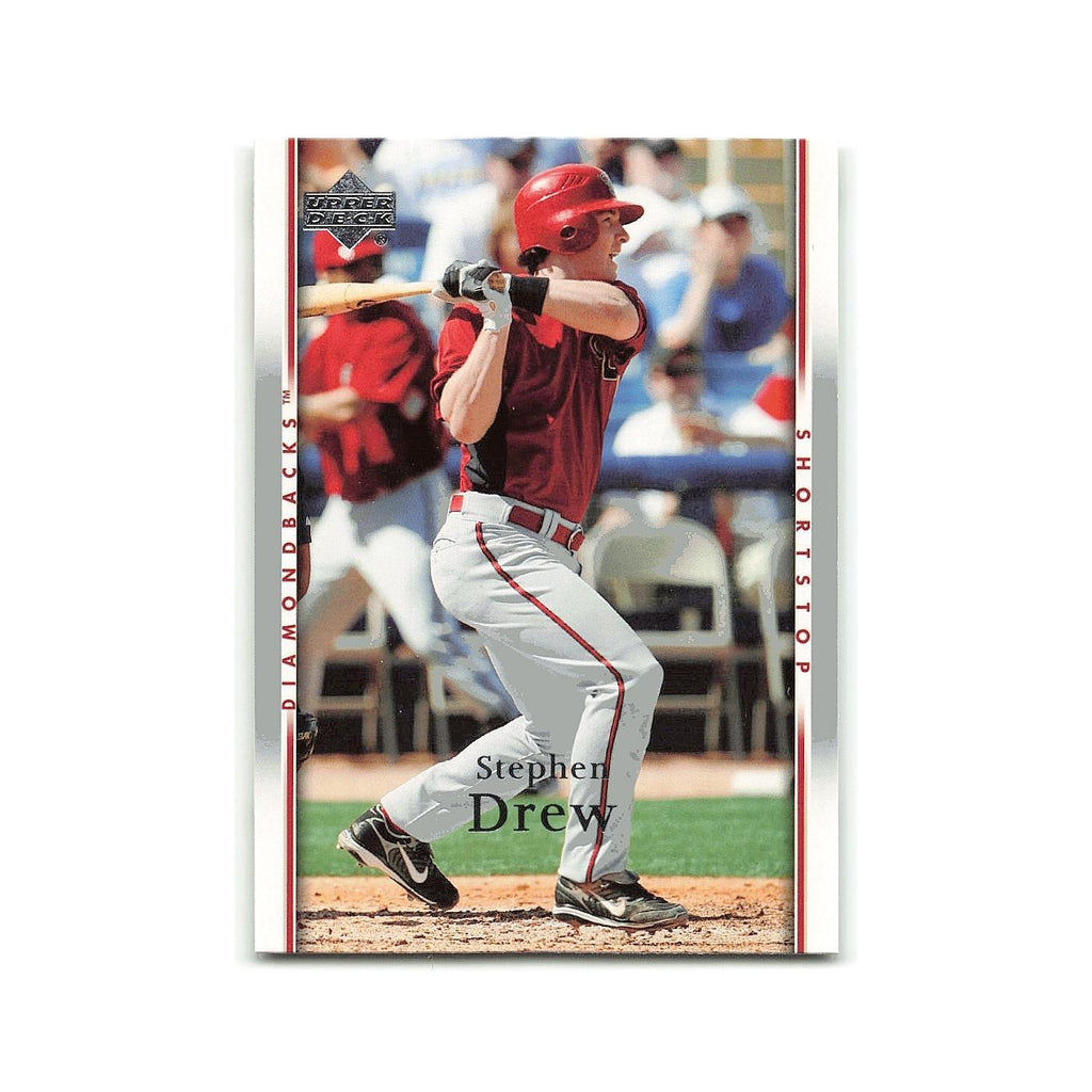 Stephen Drew 2007 Upper Deck #528 Arizona Diamondbacks Baseball Card NM