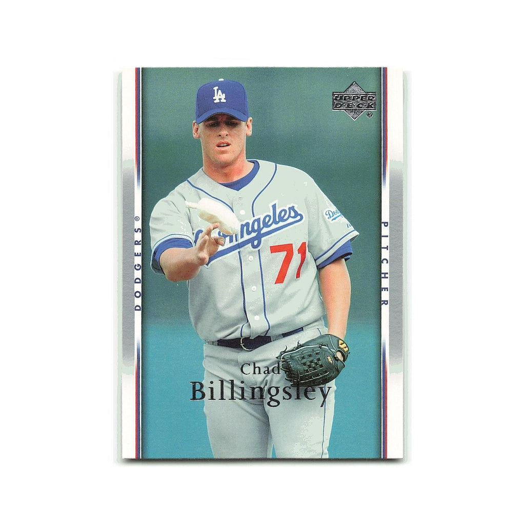 Chad Billingsley 2007 Upper Deck #355 Los Angeles Dodgers Baseball Card NM