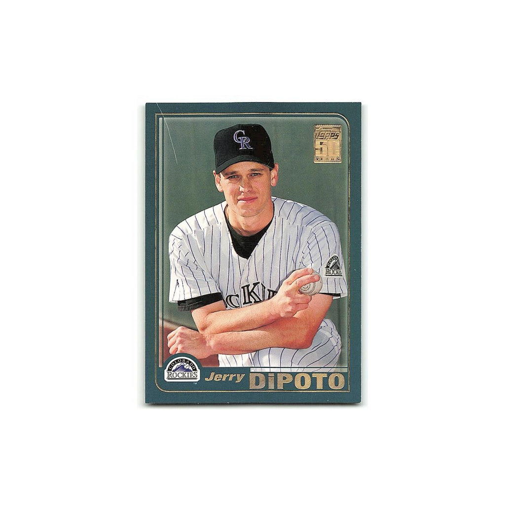 Jerry DiPoto 2001 Topps #569 Colorado Rockies Baseball Card NM