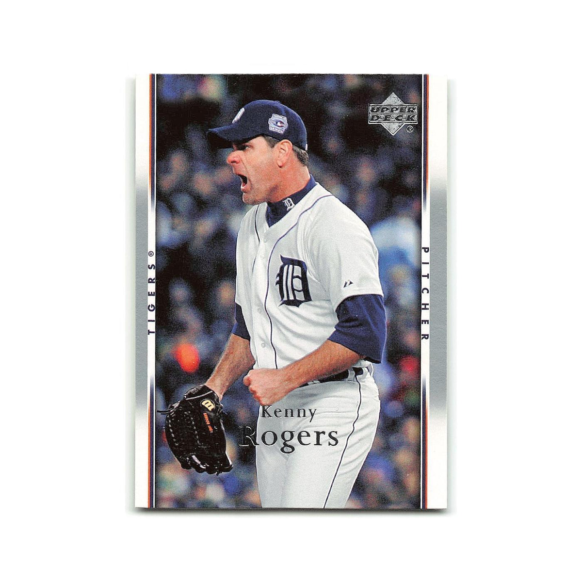 Kenny Rogers 2007 Upper Deck #117 Detroit Tigers Baseball Card NM