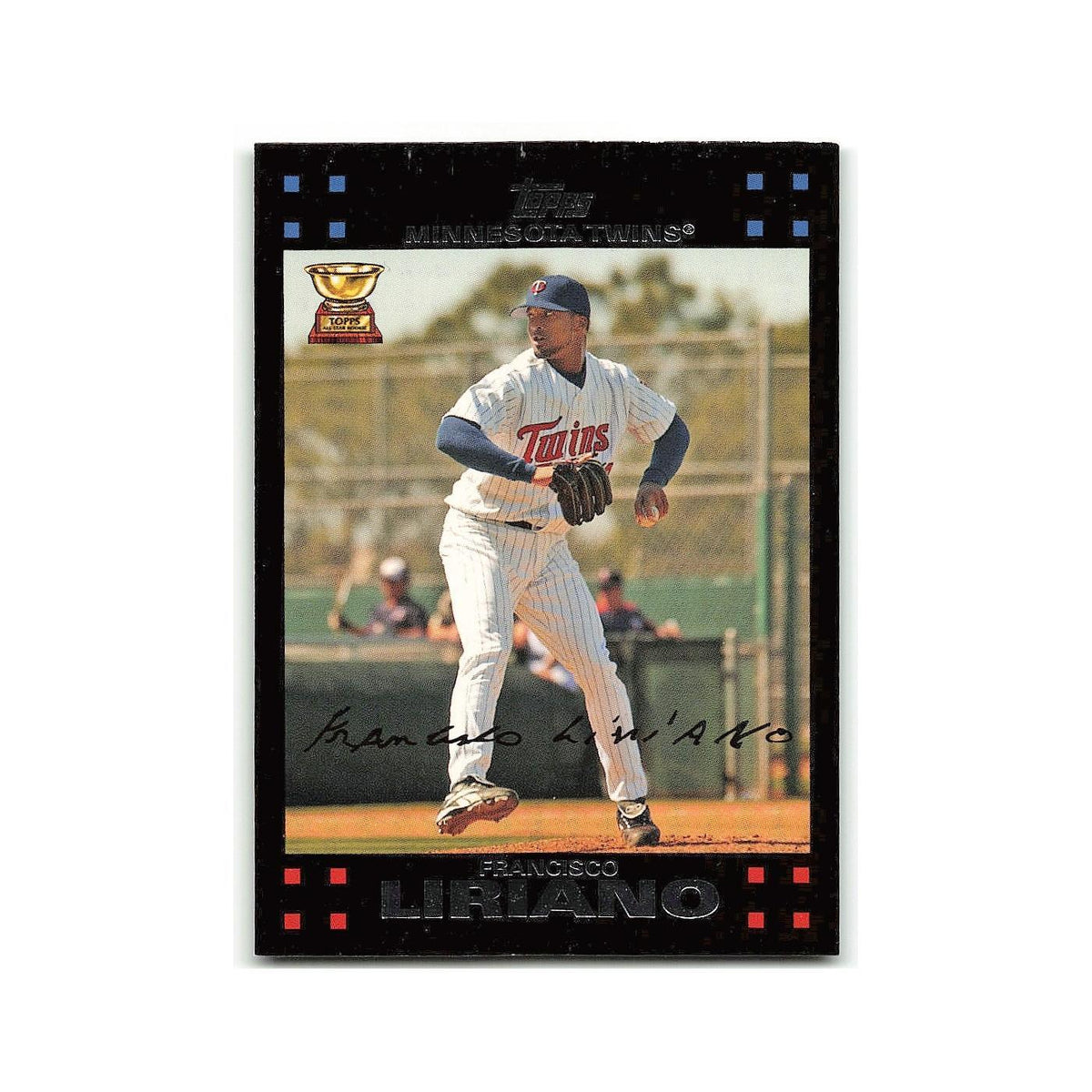 Francisco Liriano Gold Cup 2007 Topps #449 Minnesota Twins Baseball Card NM