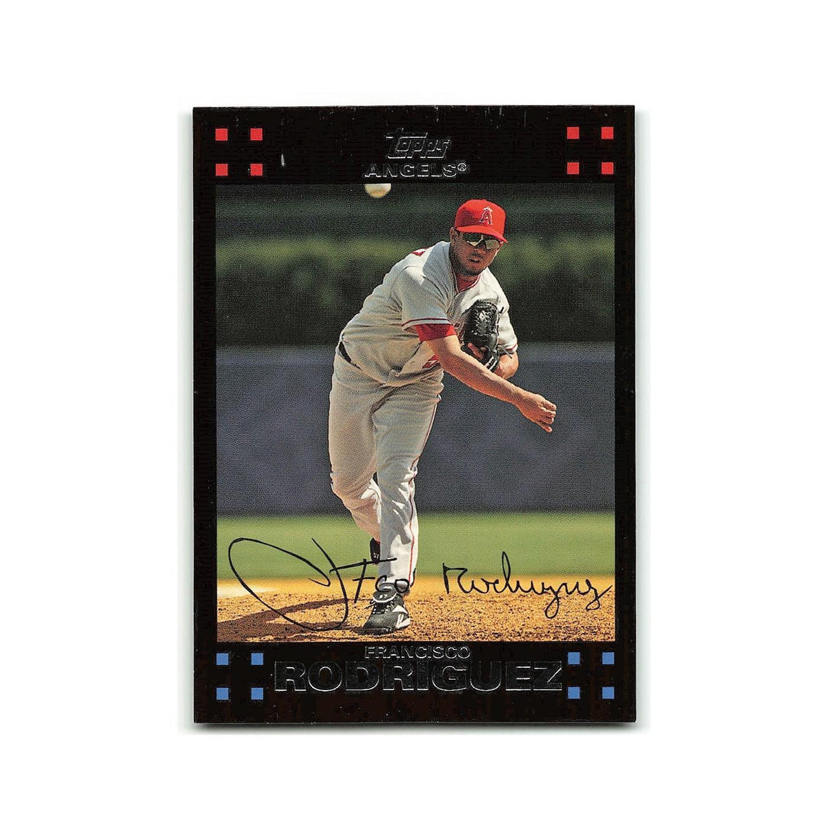 Francisco Rodriguez 2007 Topps #422 Los Angeles Angels Baseball Card NM
