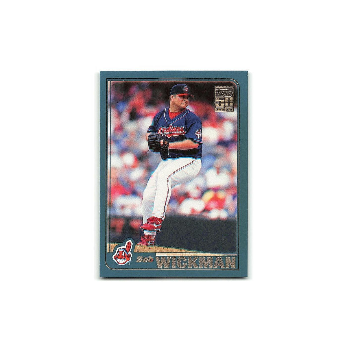 Bob Wickman 2001 Topps #311 Cleveland Indians Baseball Card NM