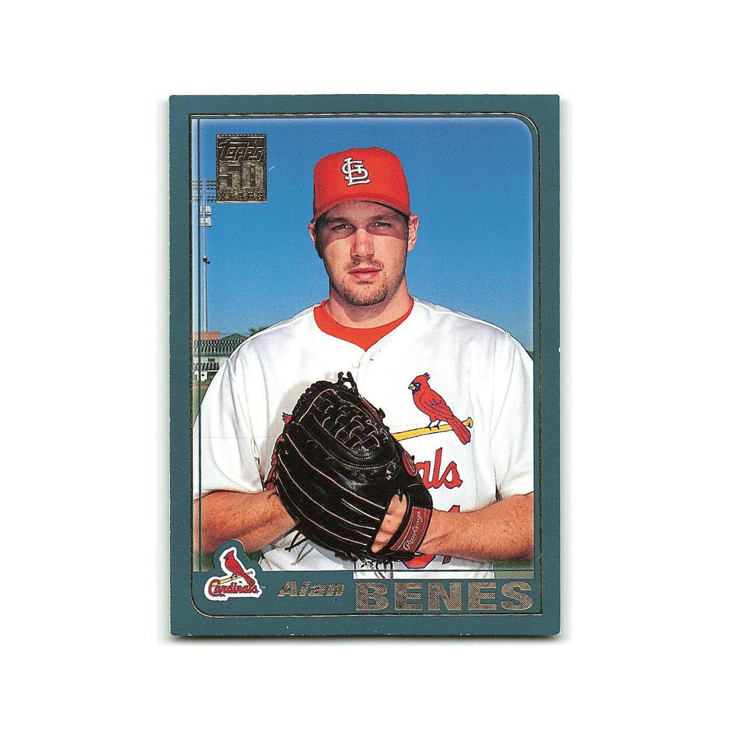 Alan Benes 2001 Topps #417 St. Louis Cardinals Baseball Card NM