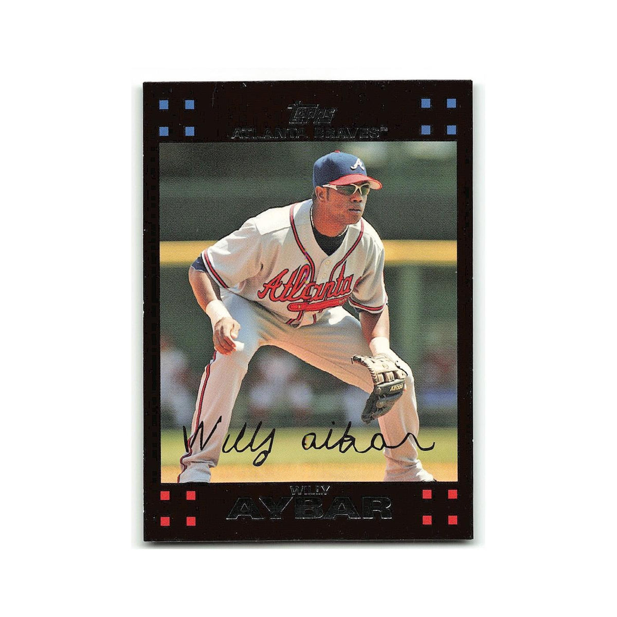 Willy Aybar 2007 Topps #586 Atlanta Braves Baseball Card NM
