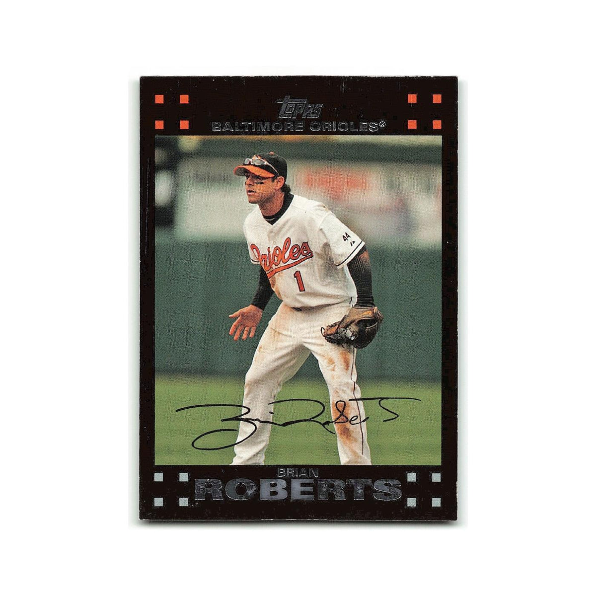 Brian Roberts 2007 Topps #502 Baltimore Orioles Baseball Card NM