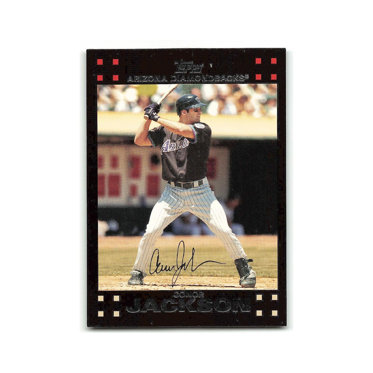 Conor Jackson 2007 Topps #364 Arizona Diamondbacks Baseball Card NM