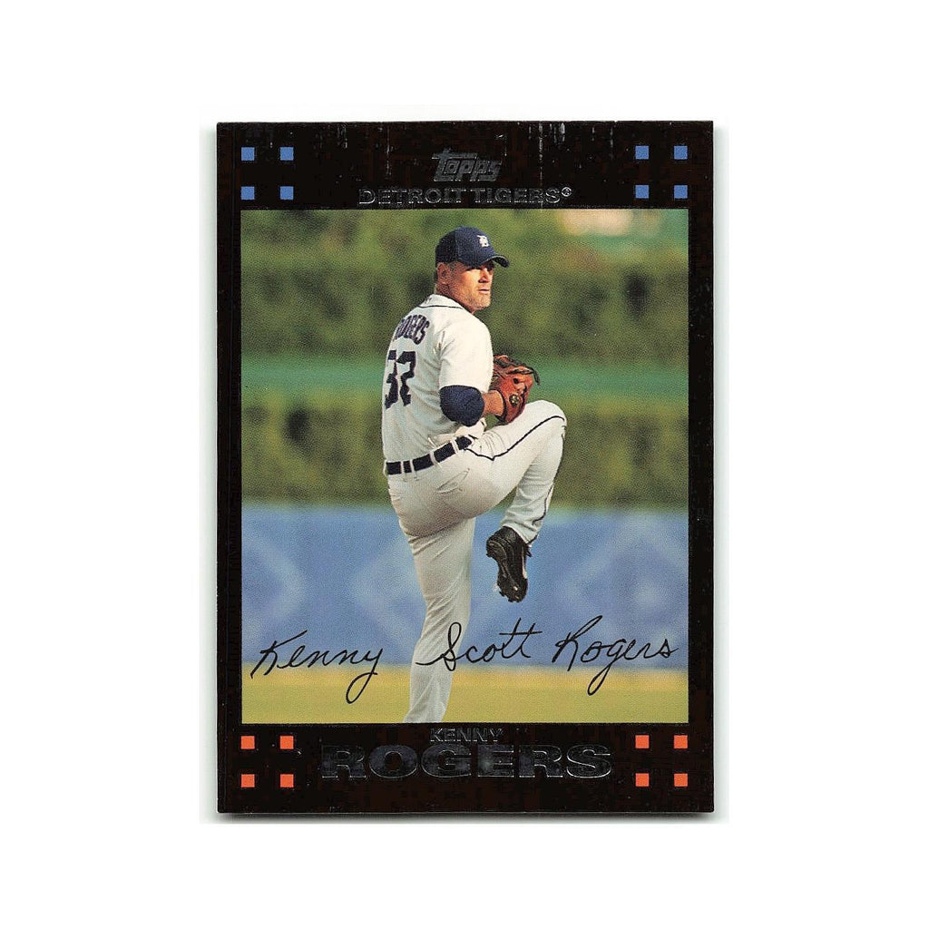 Kenny Rogers 2007 Topps #511 Detroit Tigers Baseball Card NM
