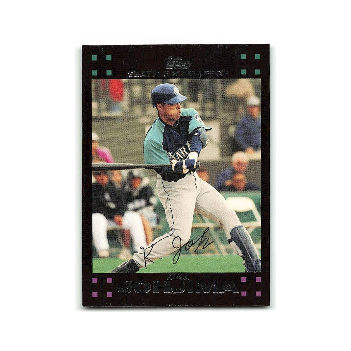 Kenji Johjima 2007 Topps #344 Seattle Mariners Baseball Card NM