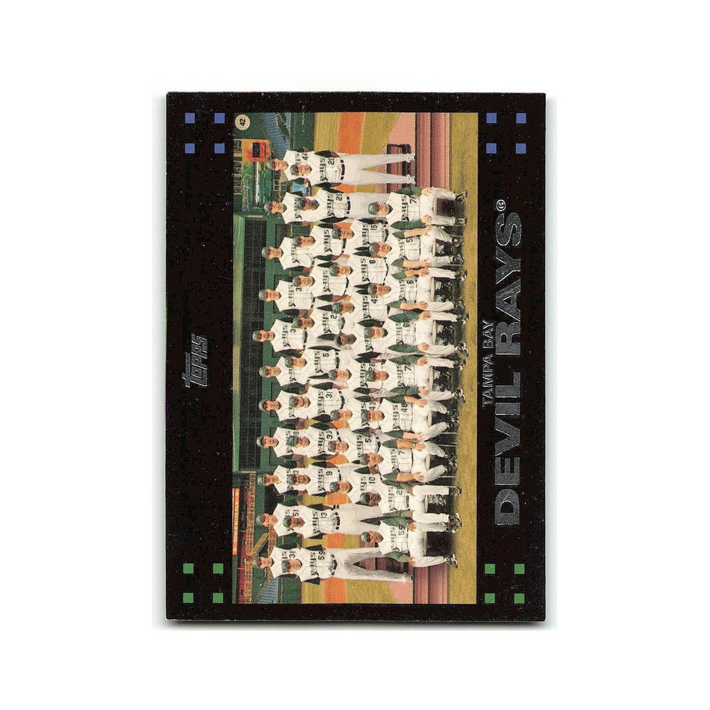 Tampa Bay Devil Rays 2007 Topps #244 Tampa Bay Devil Rays Baseball Card NM