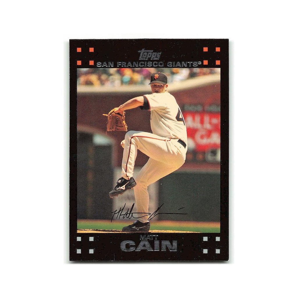 Matt Cain 2007 Topps #187 San Francisco Giants Baseball Card NM