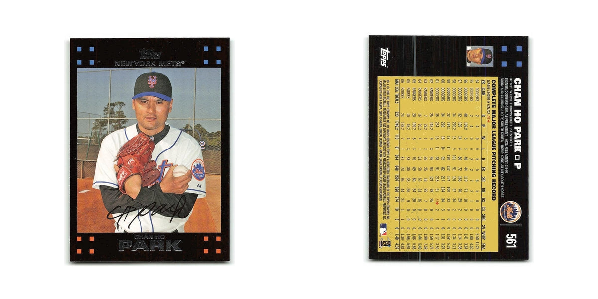 Chan Ho Park 2007 Topps #561 New York Mets Baseball Card NM