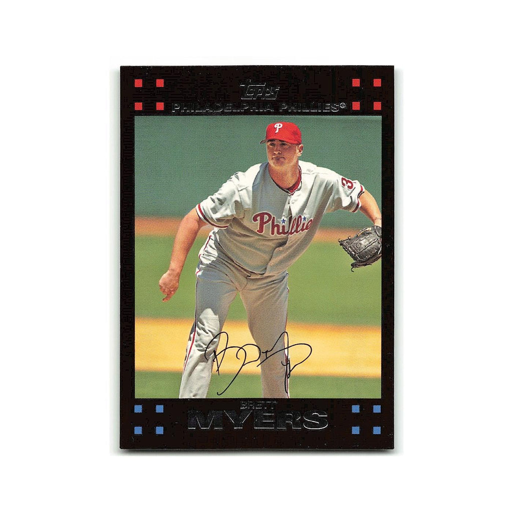 Brett Myers 2007 Topps #504 Philadelphia Phillies Baseball Card NM