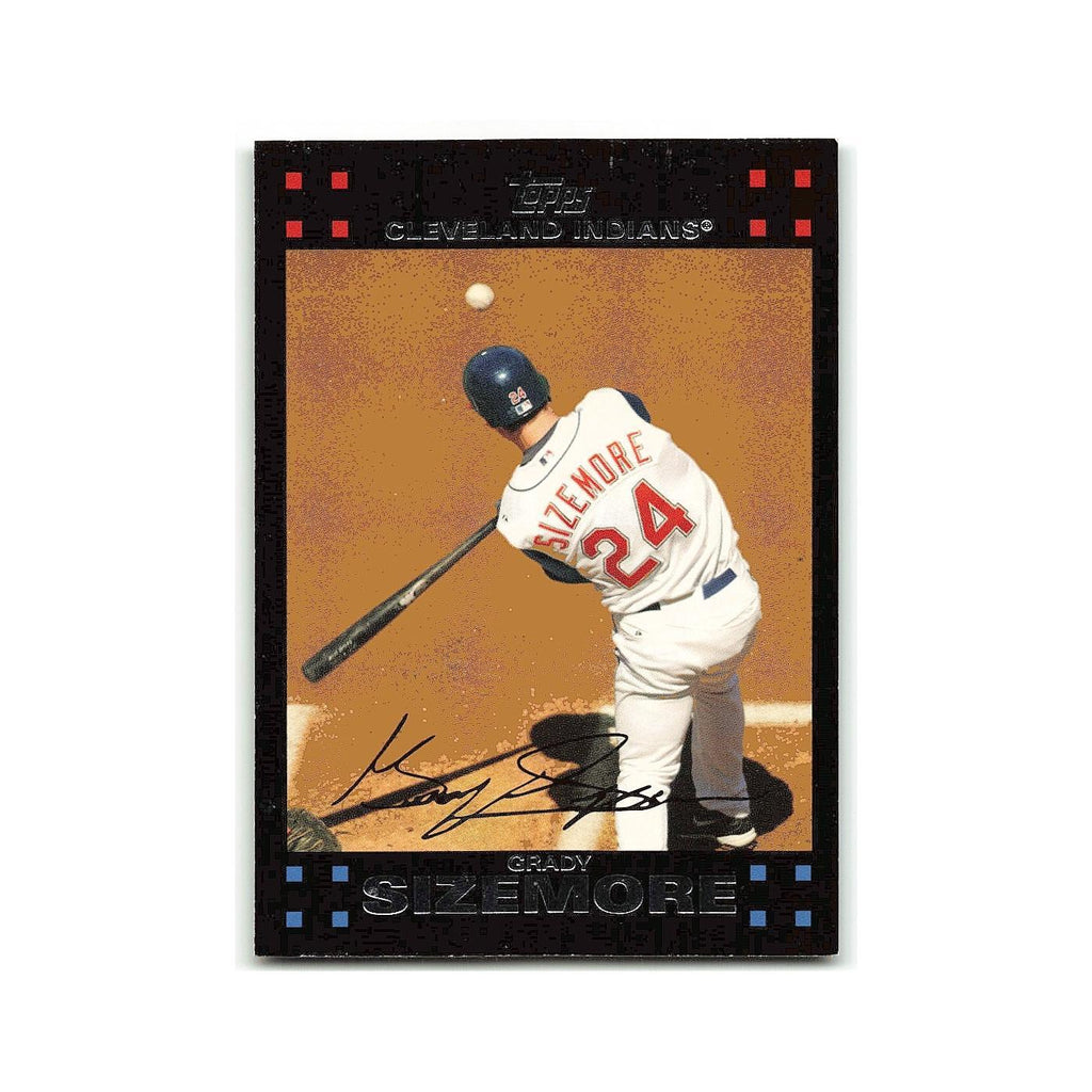 Grady Sizemore 2007 Topps #186 Cleveland Indians Baseball Card NM