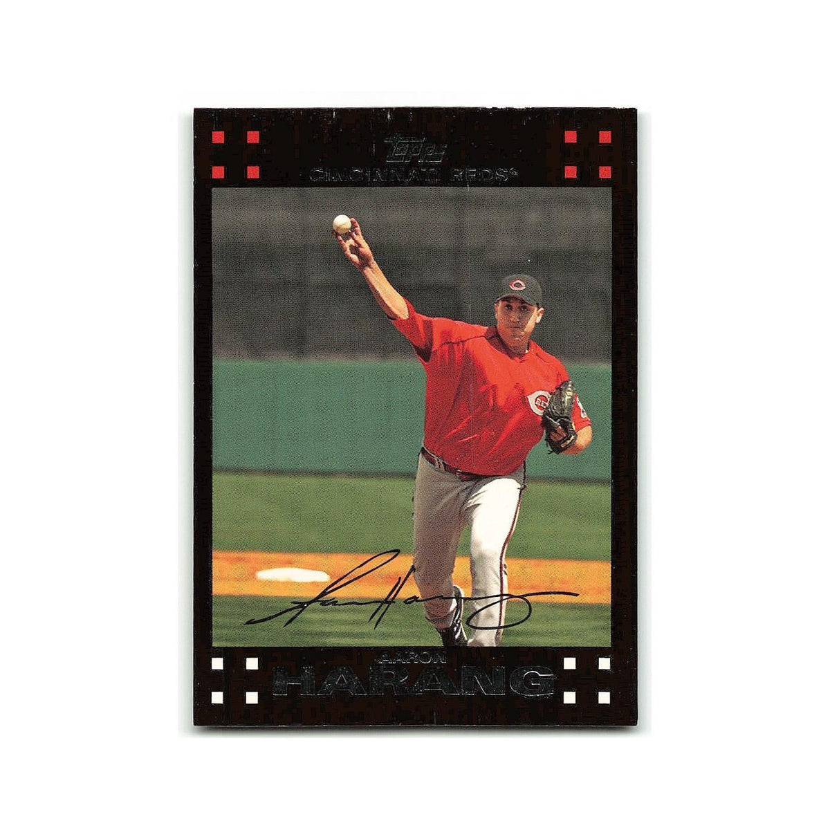 Aaron Harang 2007 Topps #476 Cincinnati Reds Baseball Card NM
