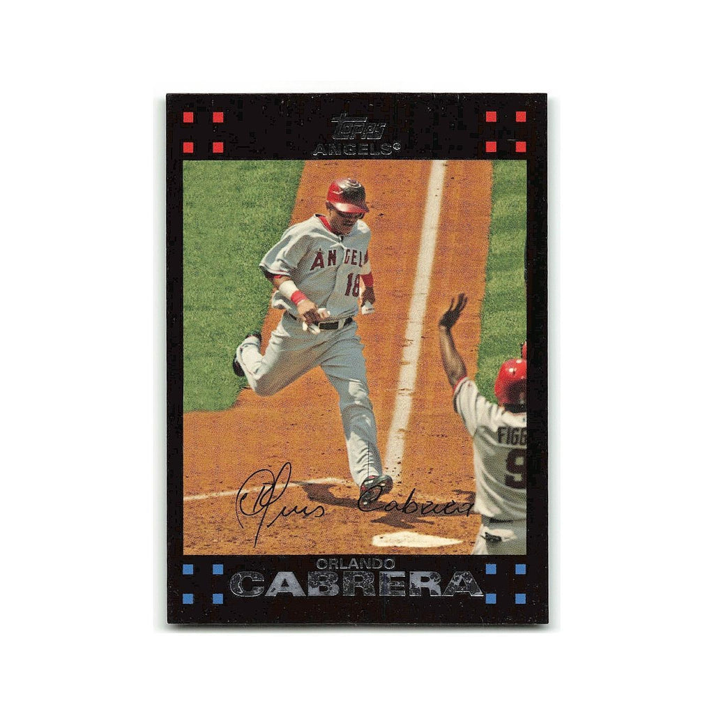 Orlando Cabrera 2007 Topps #546 Los Angeles Angels Baseball Card NM