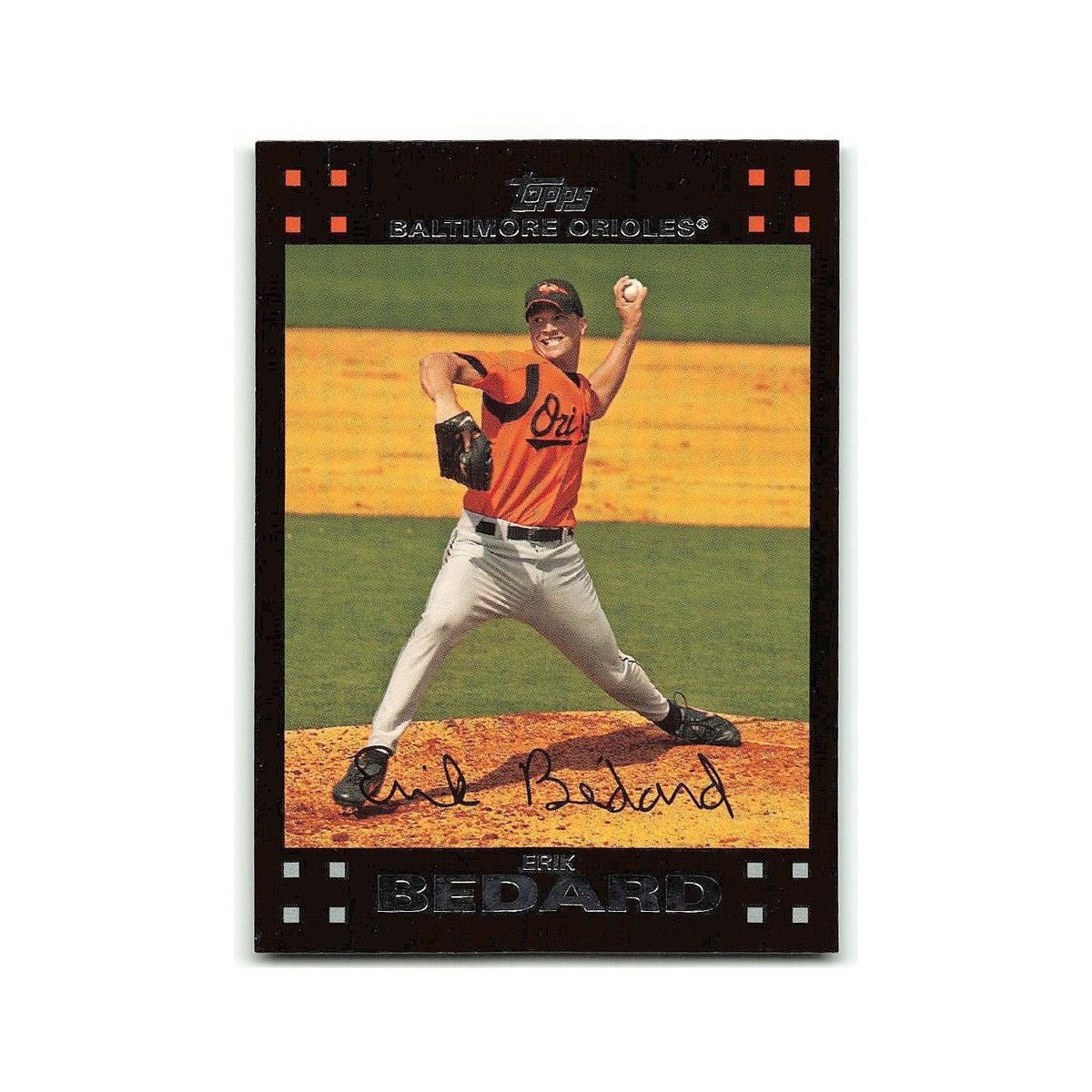 Erik Bedard 2007 Topps #533 Baltimore Orioles Baseball Card NM