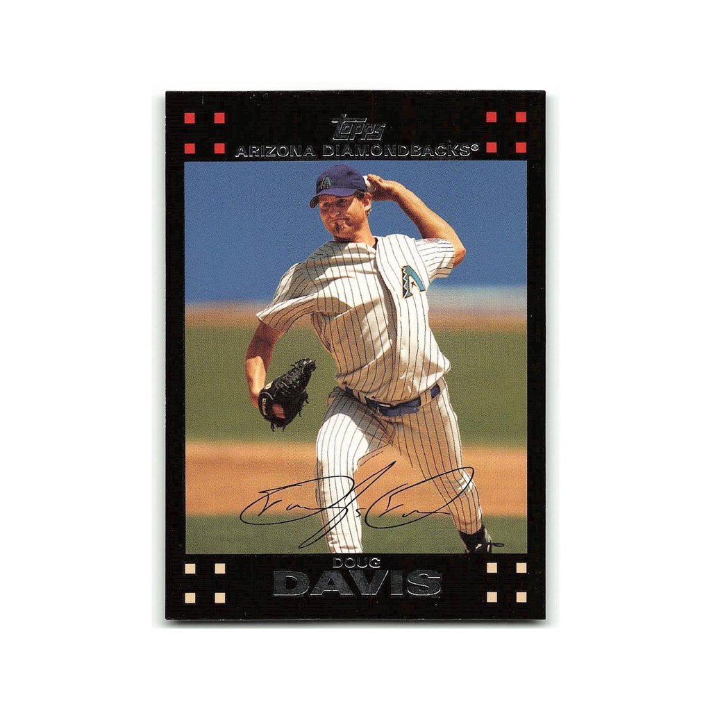 Doug Davis 2007 Topps #489 Arizona Diamondbacks Baseball Card NM
