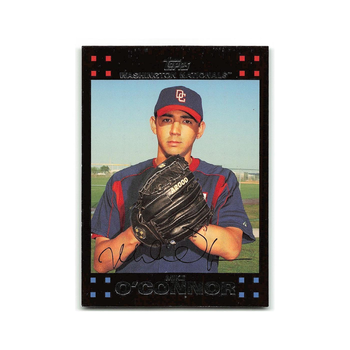 Mike O'Connor 2007 Topps #501 Washington Nationals Baseball Card NM