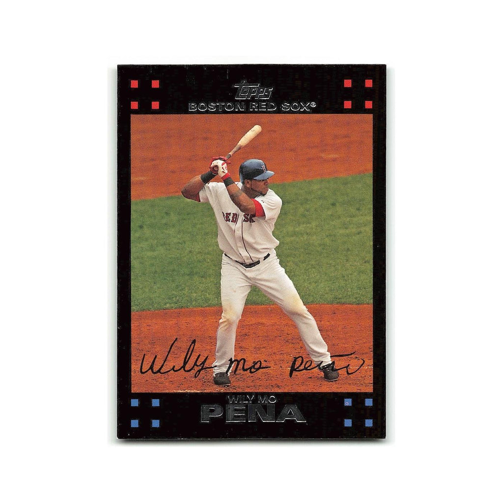 Wily Mo Pena 2007 Topps #538 Boston Red Sox Baseball Card NM