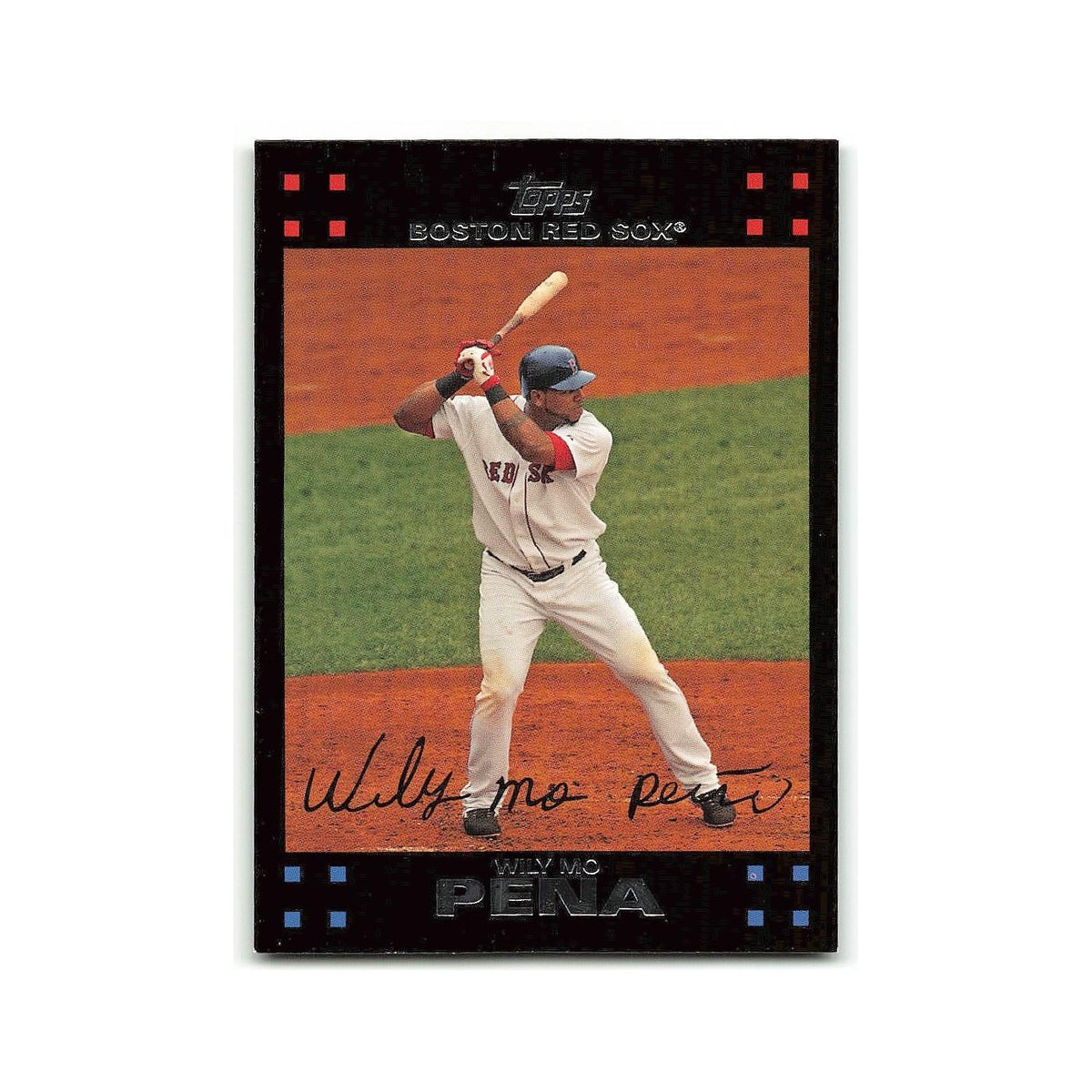 Wily Mo Pena 2007 Topps #538 Boston Red Sox Baseball Card NM