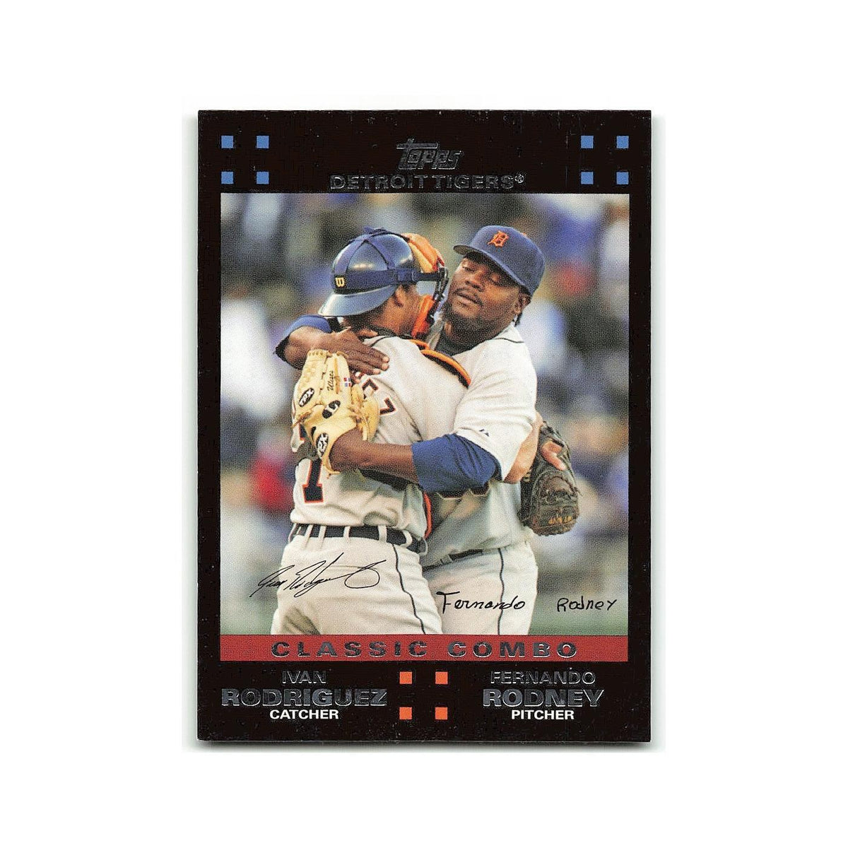 IIvan Rodriguez Rodney 2007 Topps #654 Detroit Tigers Baseball Card NM
