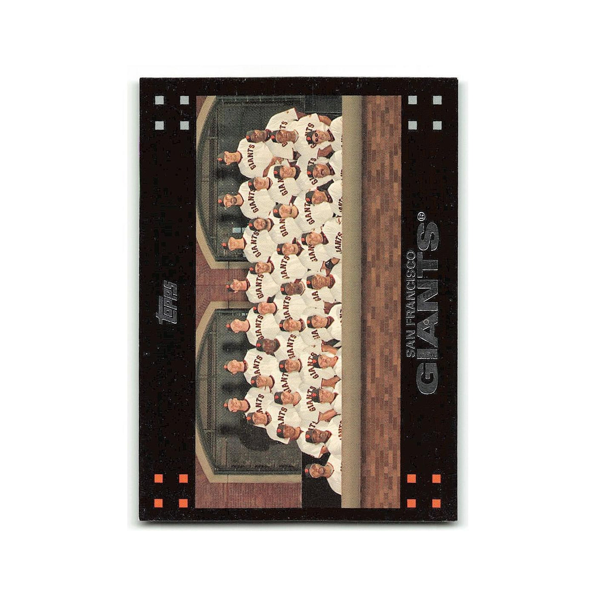 San Francisco Giants 2007 Topps #242 San Francisco Giants Baseball Card NM