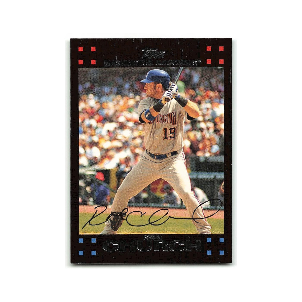 Ryan Church 2007 Topps #469 Washington Nationals Baseball Card NM