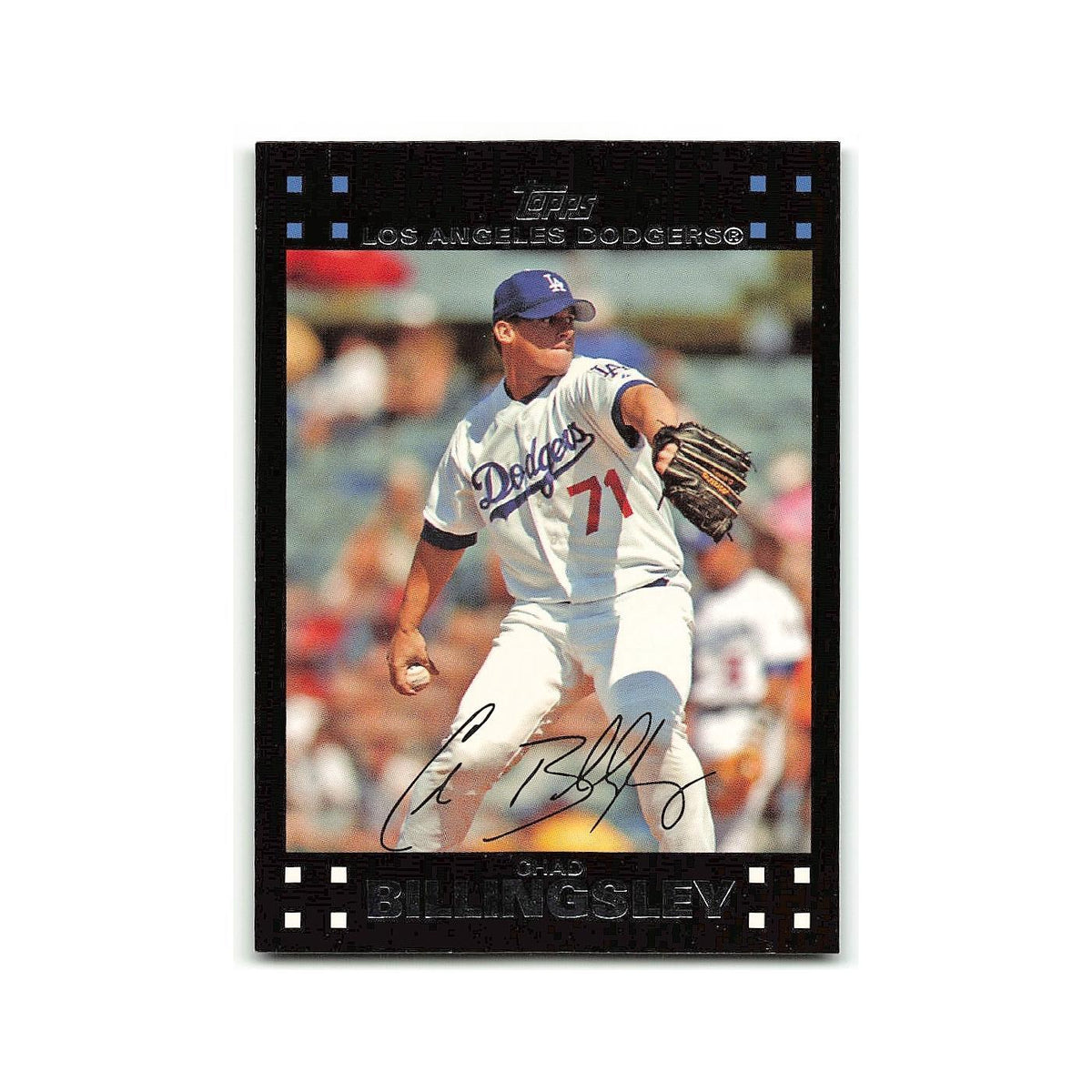 Chad Billingsley 2007 Topps #540 Los Angeles Dodgers Baseball Card NM
