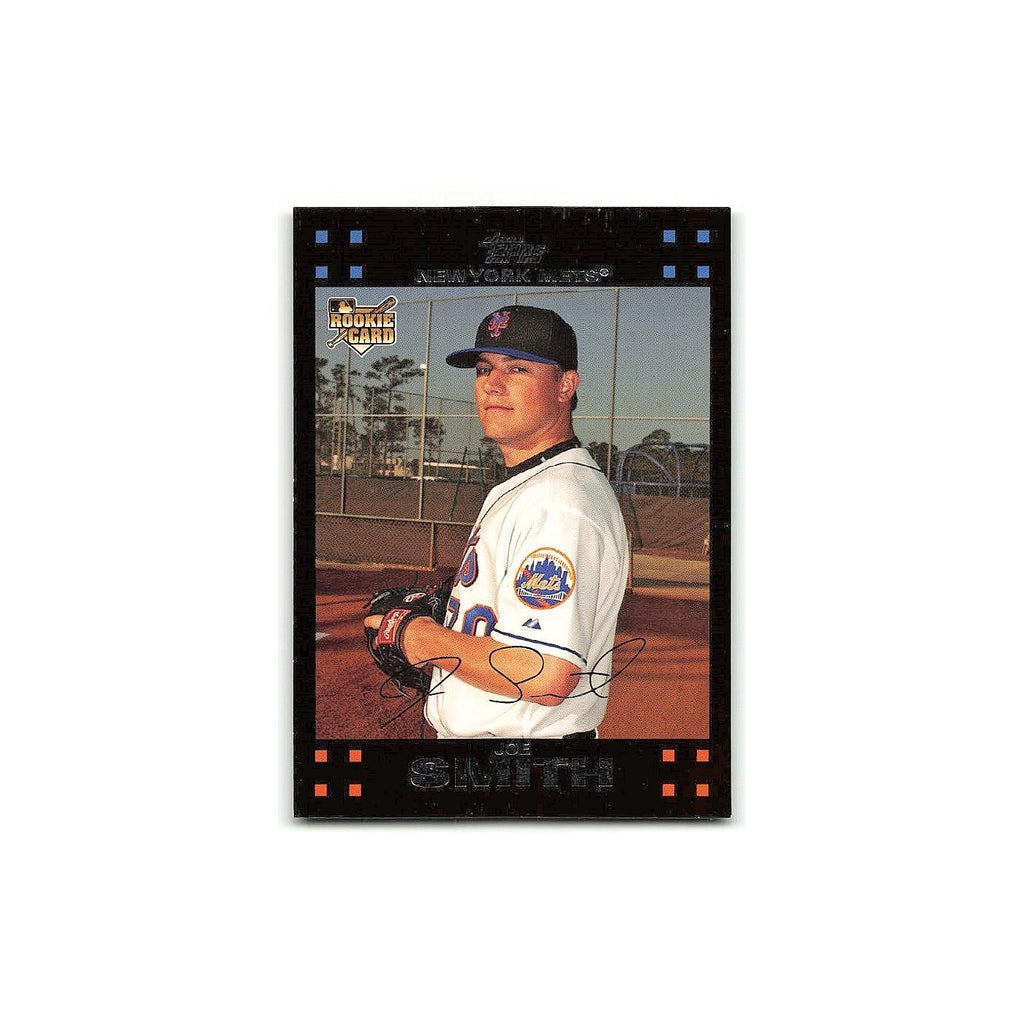 Joe Smith Rookie 2007 Topps #639 New York Mets Baseball Card NM