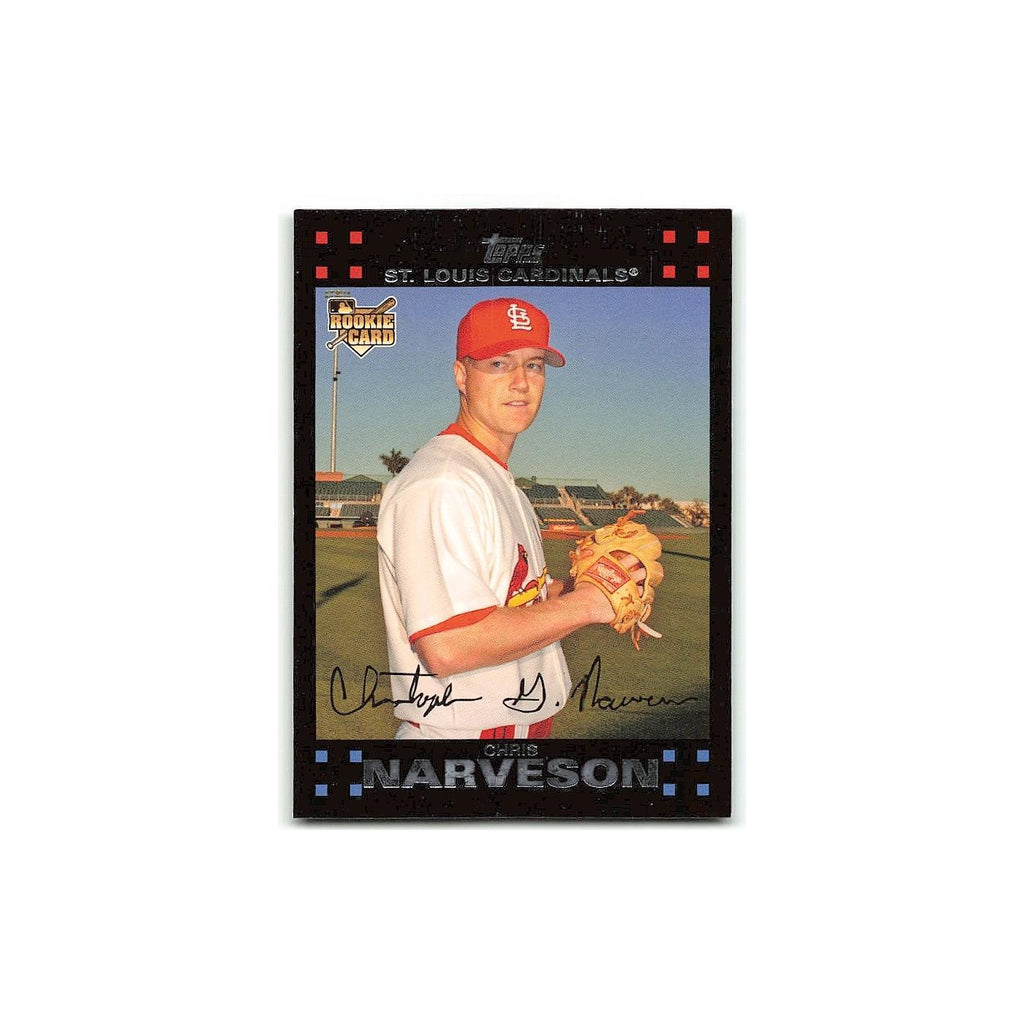 Chris Narveson Rookie 2007 Topps #281 St. Louis Cardinals Baseball Card NM