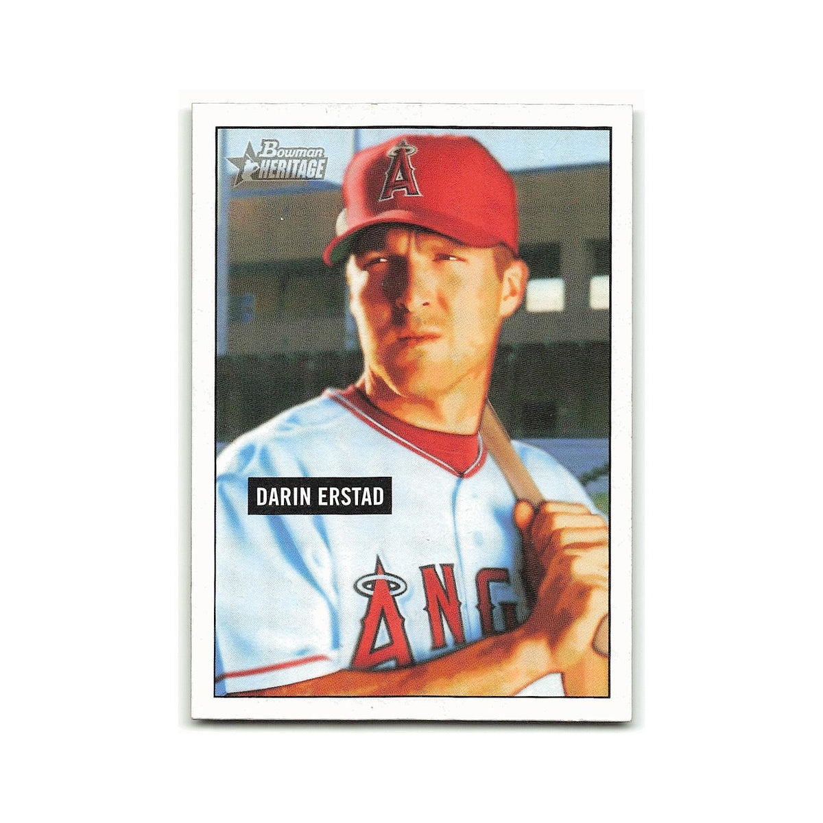 Darin Erstad 2005 Bowman Heritage #152 Los Angeles Angels Baseball Card NM