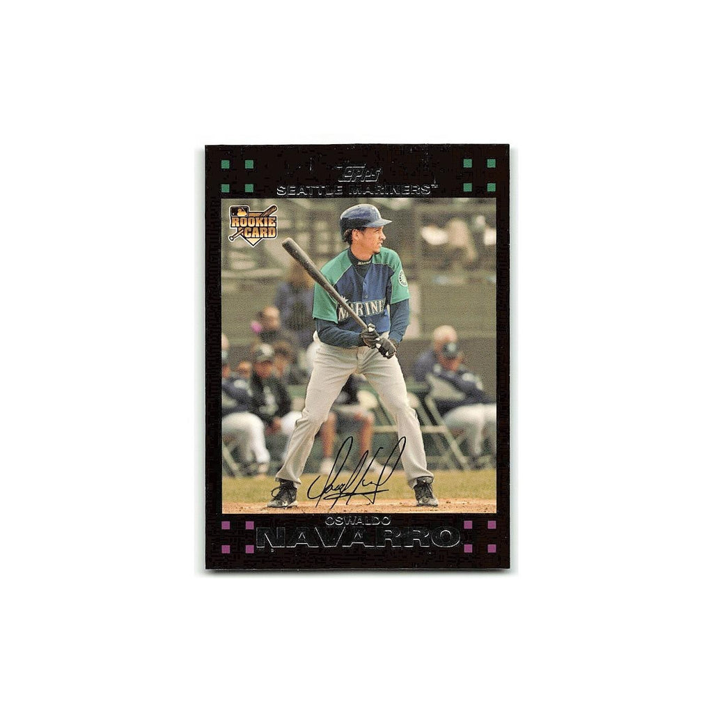 Oswaldo Navarro Rookie 2007 Topps #282 Seattle Mariners Baseball Card NM