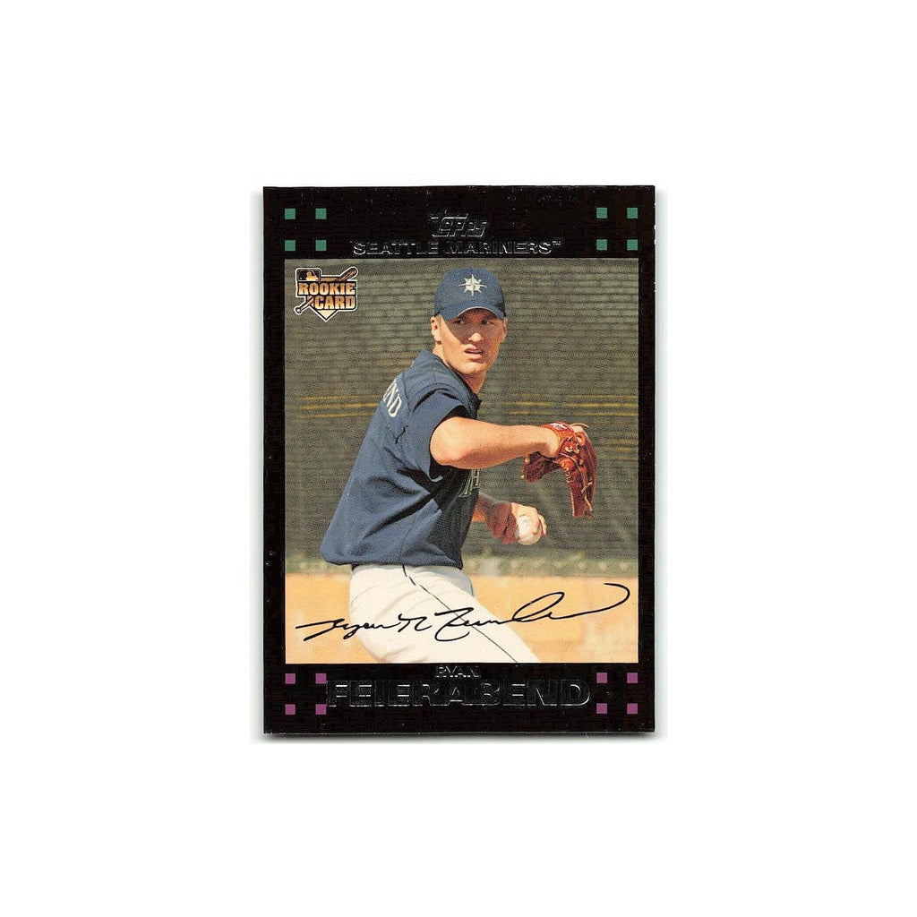 Ryan Feierabend Rookie 2007 Topps #291 Seattle Mariners Baseball Card NM