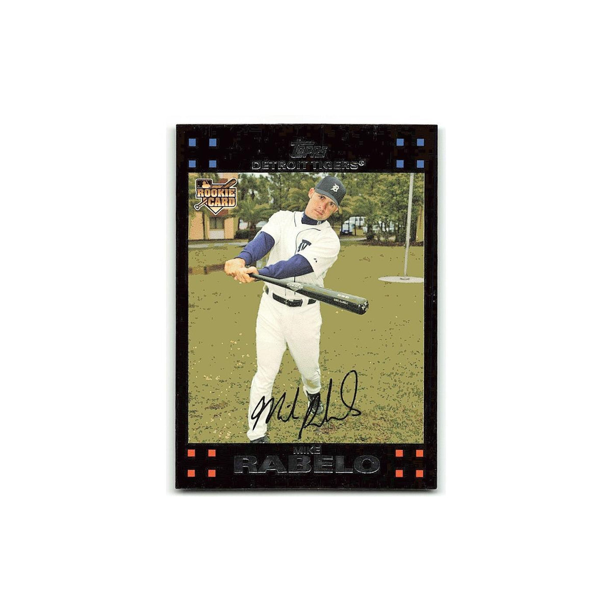 Mike Rabelo Rookie 2007 Topps #294 Detroit Tigers Baseball Card NM