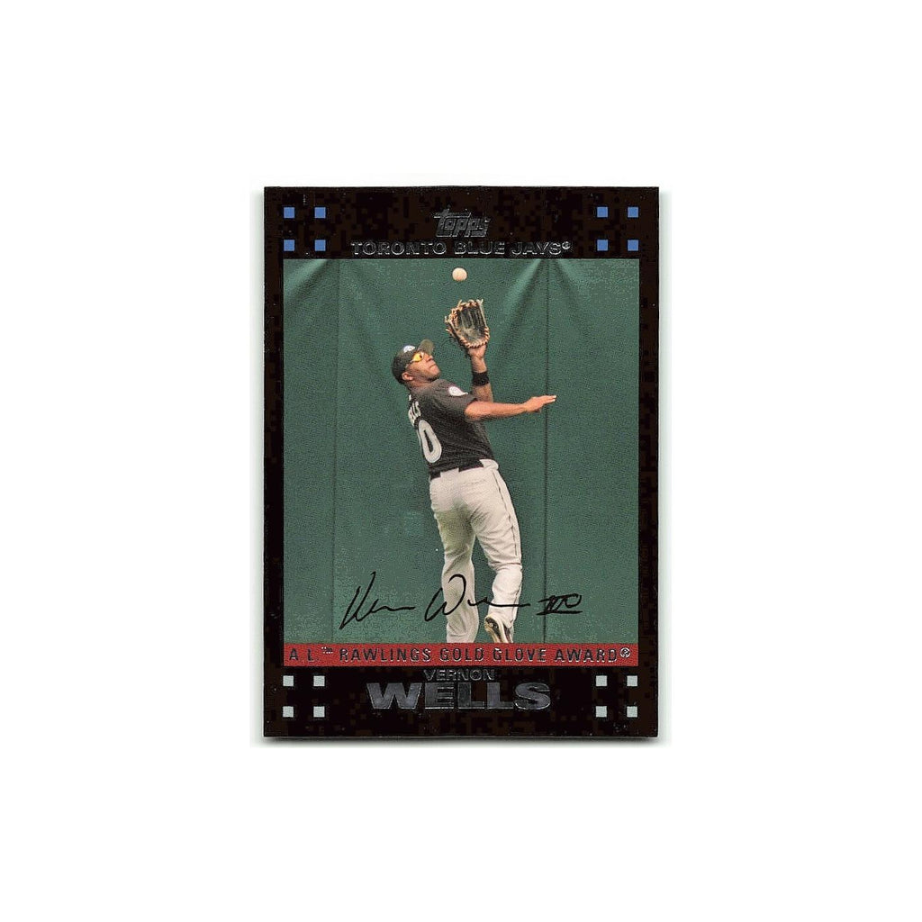 Vernon Wells 2007 Topps #316 Toronto Blue Jays Baseball Card NM
