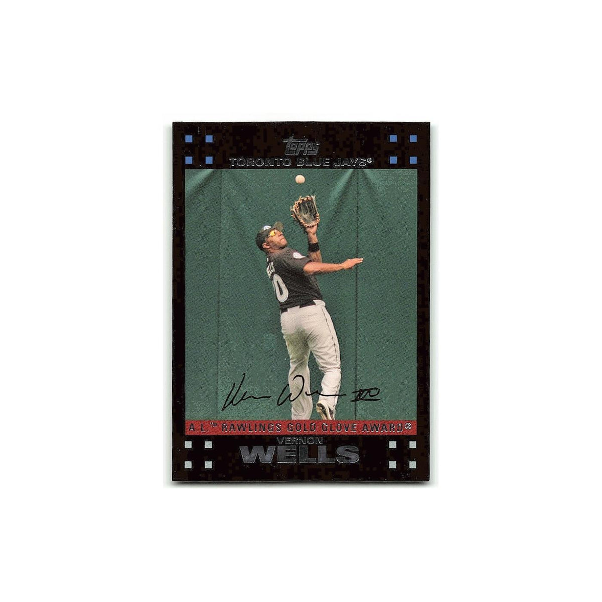 Vernon Wells 2007 Topps #316 Toronto Blue Jays Baseball Card NM