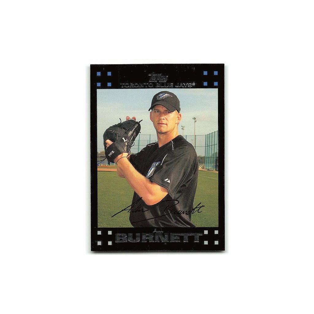 A.J. Burnett 2007 Topps #334 Toronto Blue Jays Baseball Card NM