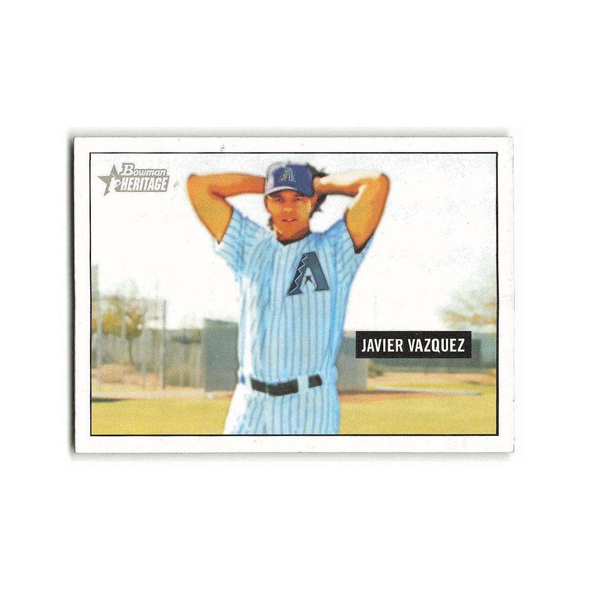 Javier Vazquez 2005 Bowman Heritage #140 Chicago White Sox Baseball Card NM
