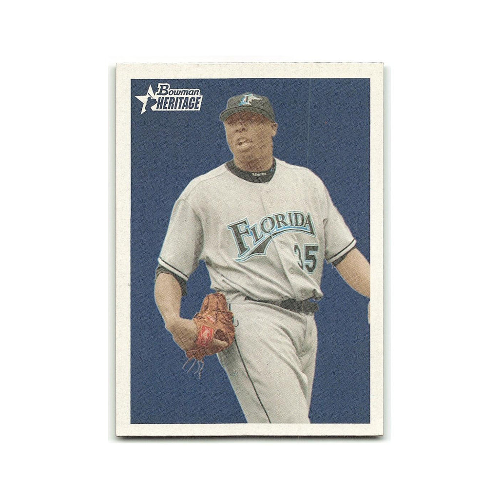 Dontrelle Willis 2006 Bowman Heritage #32 Florida Marlins Baseball Card NM