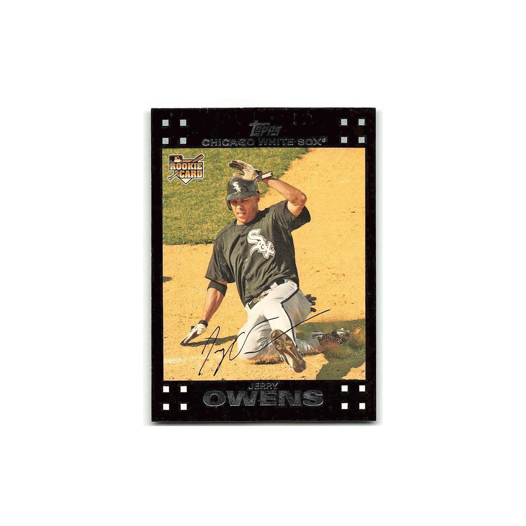 Jerry Owens Rookie 2007 Topps #284 Chicago White Sox Baseball Card NM