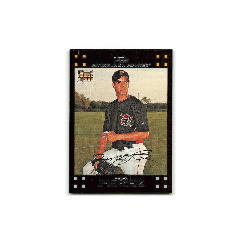 Juan Perez Rookie 2007 Topps #633 Pittsburgh Pirates Baseball Card NM