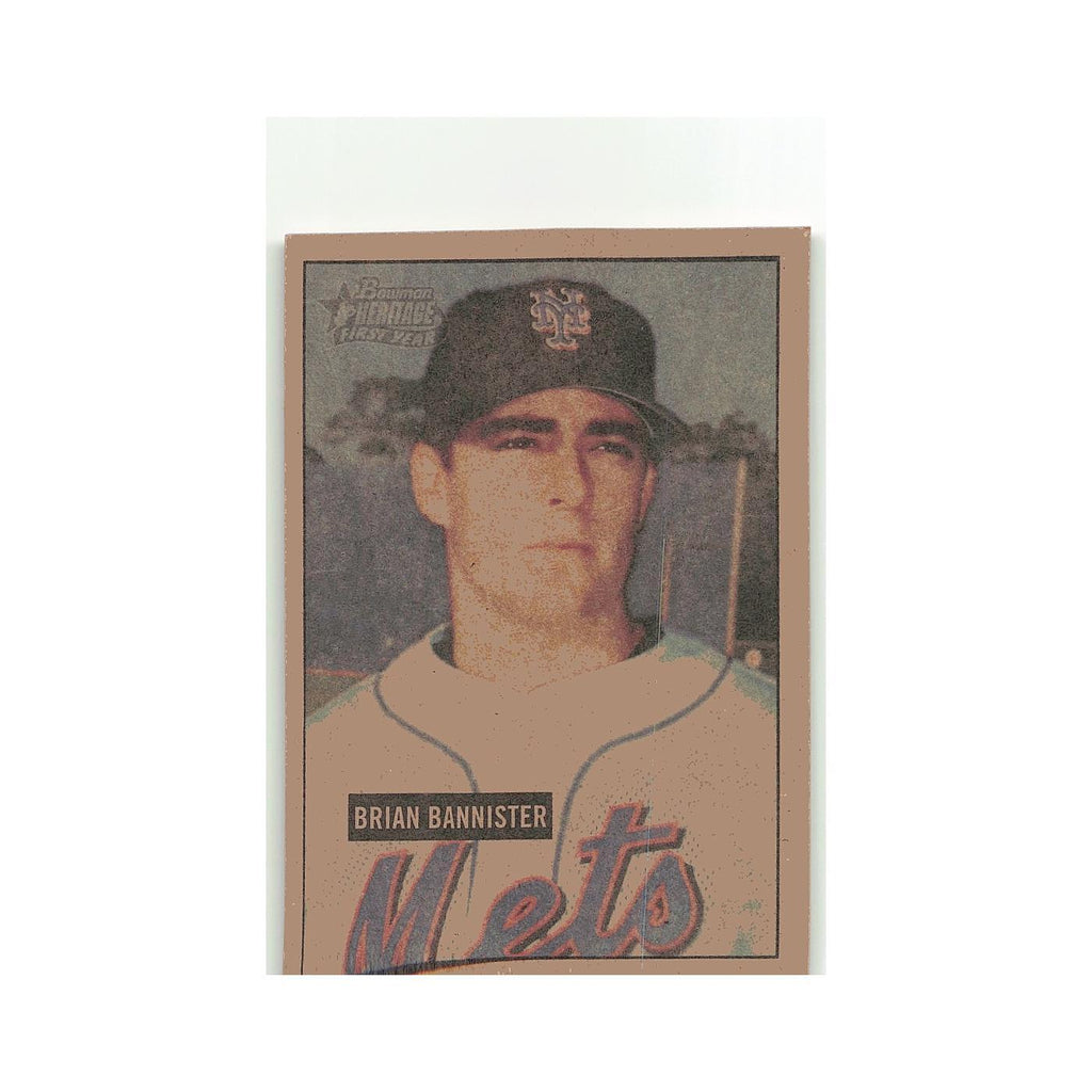 Brian Bannister Rookie variation 2005 Bowman Heritage #247 New York Mets NM