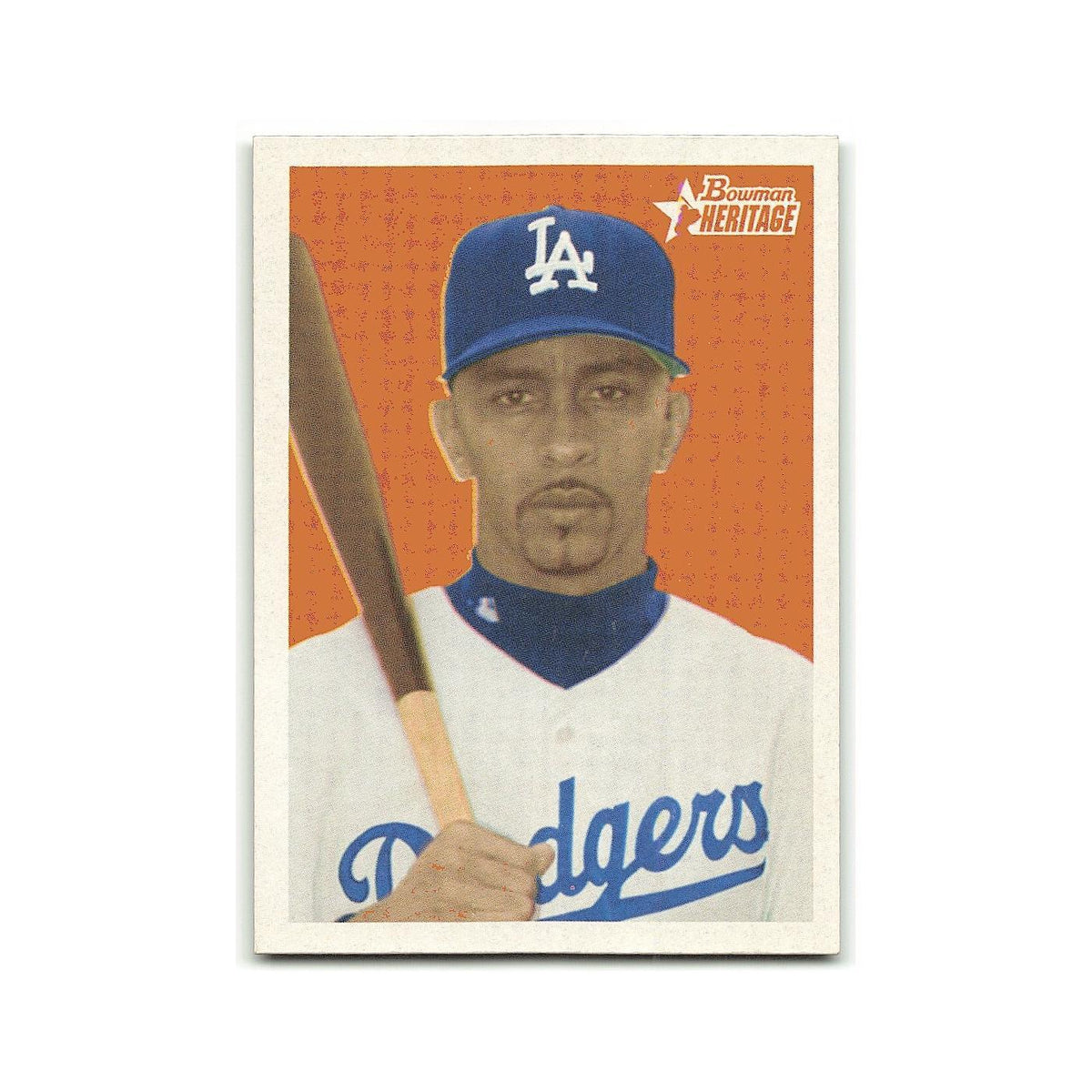 Julio Lugo 2006 Bowman Heritage #87 Los Angeles Dodgers Baseball Card NM