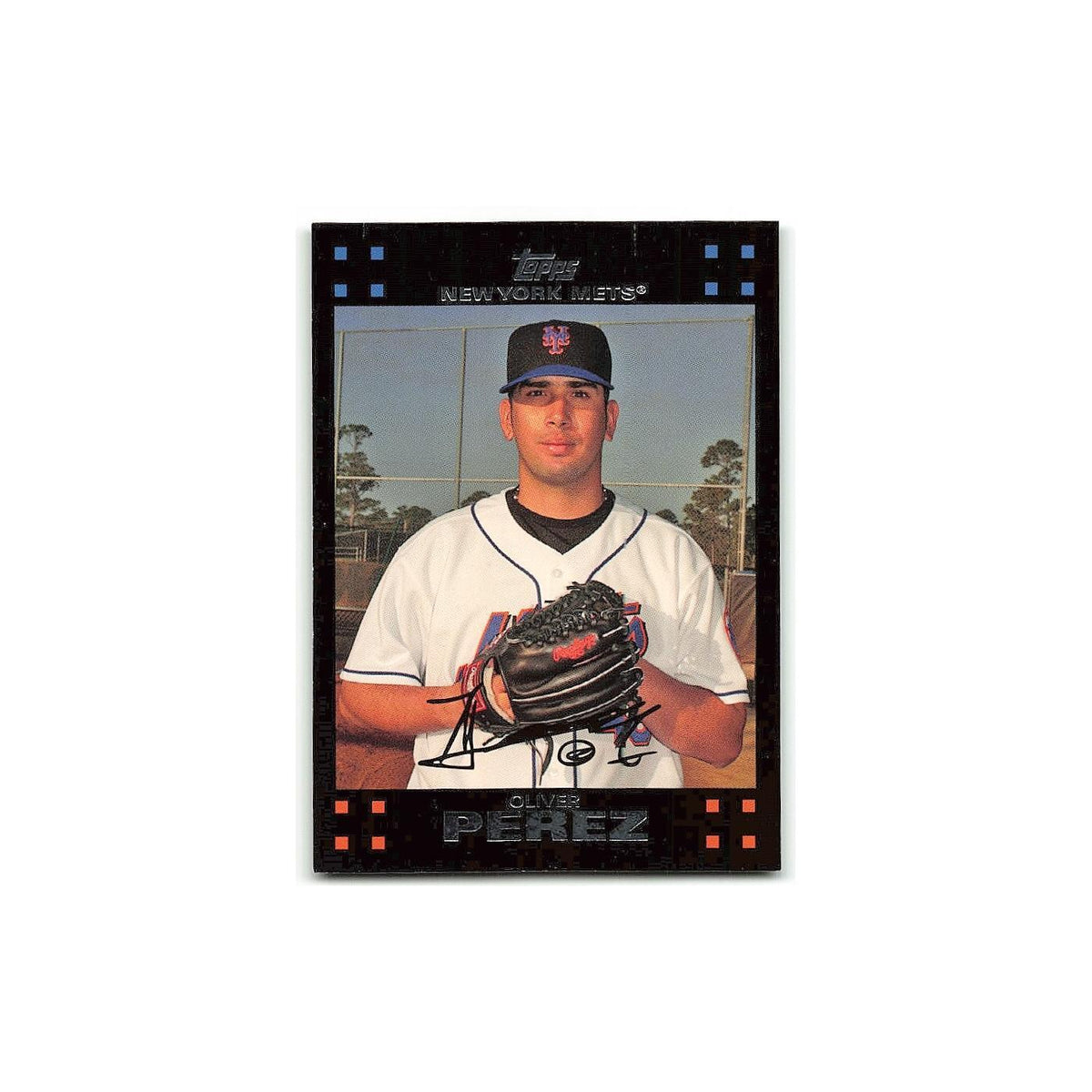 Oliver Perez 2007 Topps #355 New York Mets Baseball Card NM