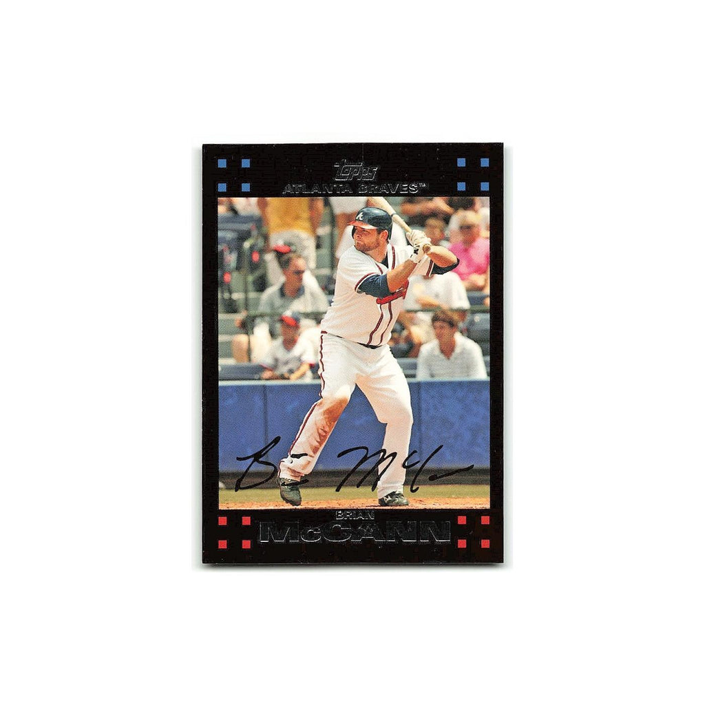 Brian McCann 2007 Topps #335 Atlanta Braves Baseball Card NM
