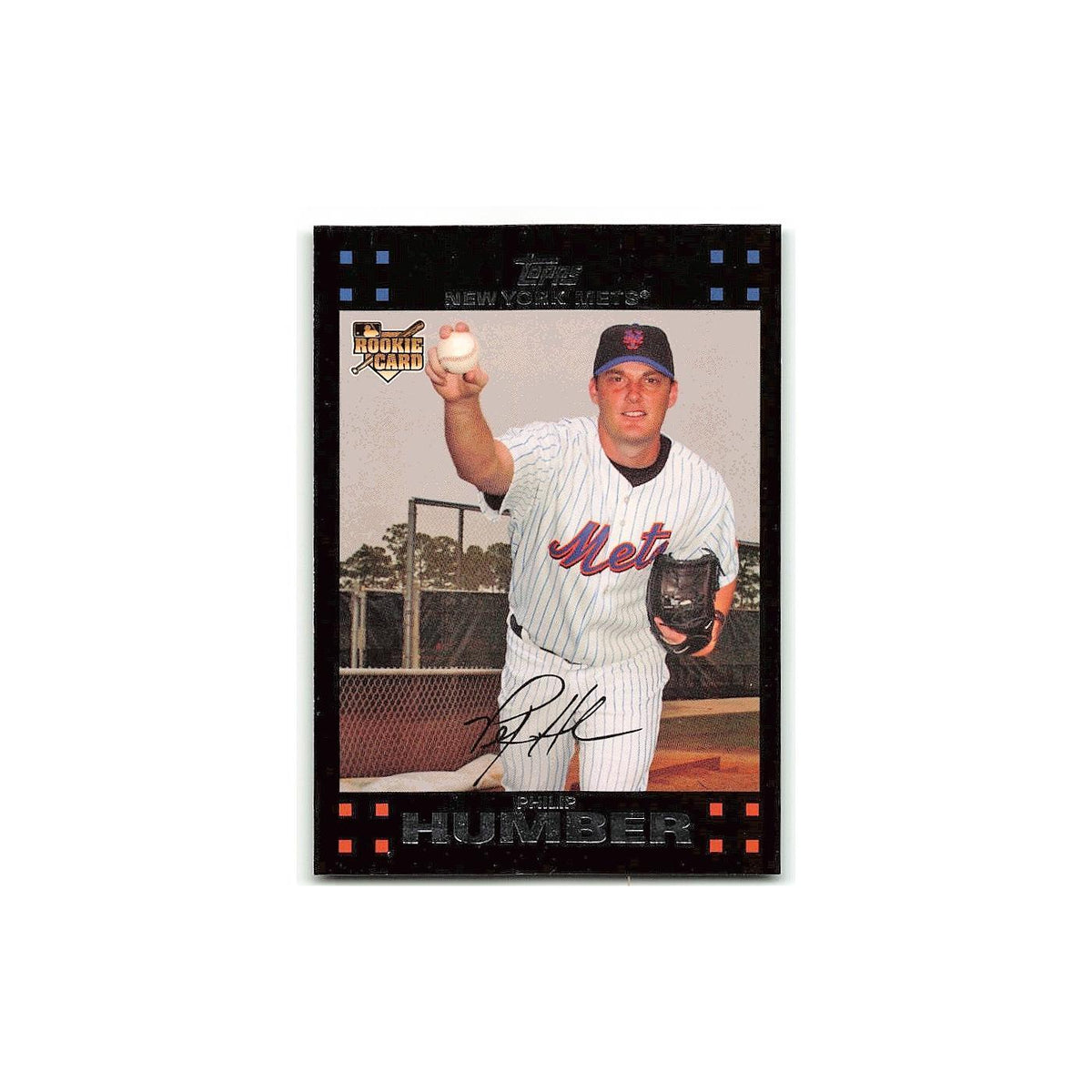Philip Humber Rookie 2007 Topps #277 New York Mets Baseball Card NM