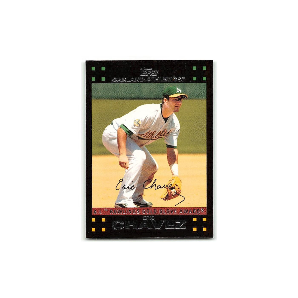 Eric Chavez 2007 Topps #298 Oakland Athletics Baseball Card NM