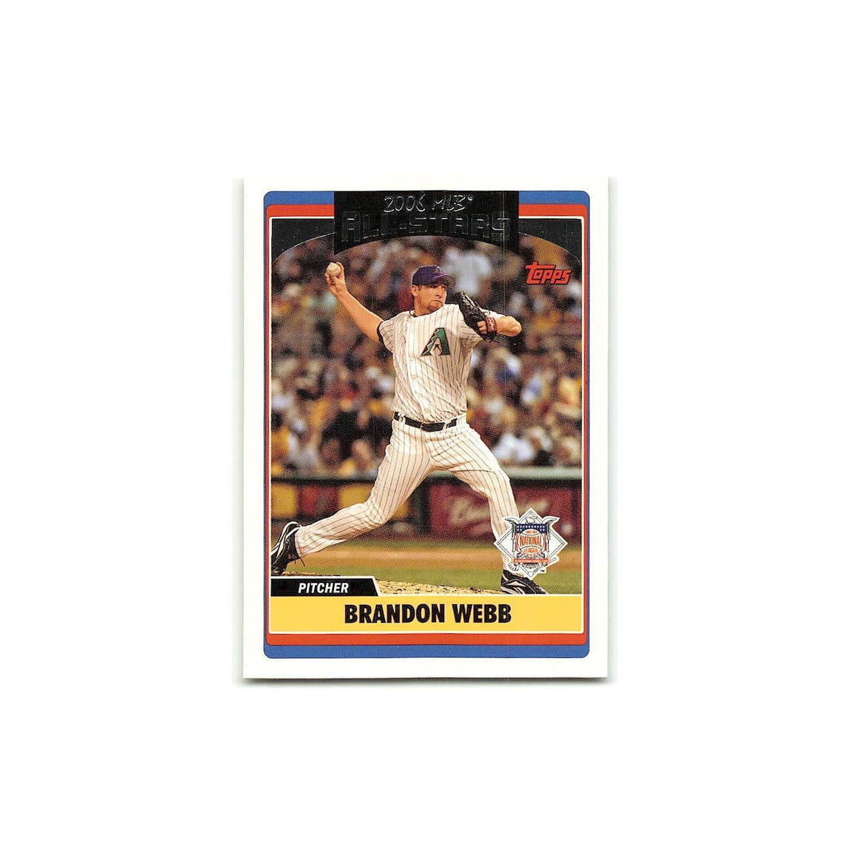 Brandon Webb 2005 Topps Updates & Highlights #UH276 Arizona Diamondbacks NM