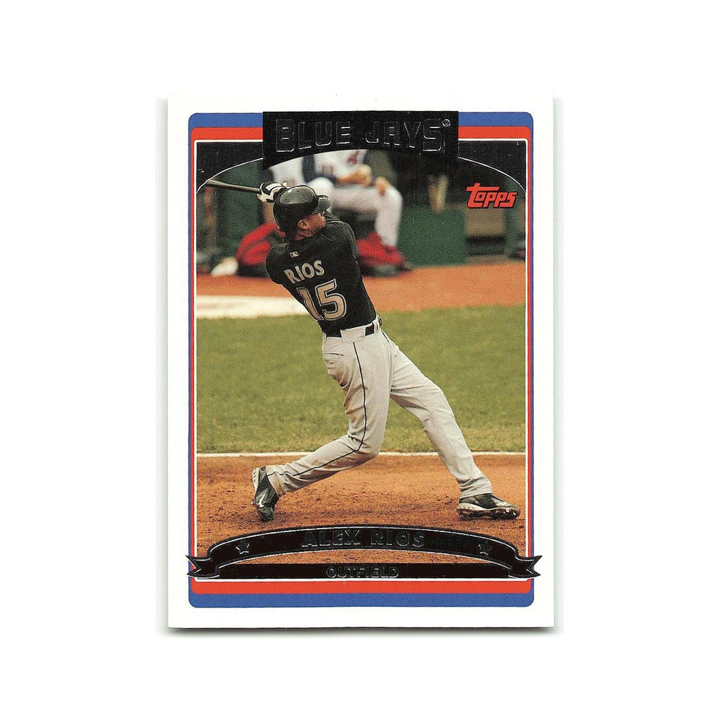 Alex Rios 2006 Topps #577 Toronto Blue Jays Baseball Card NM